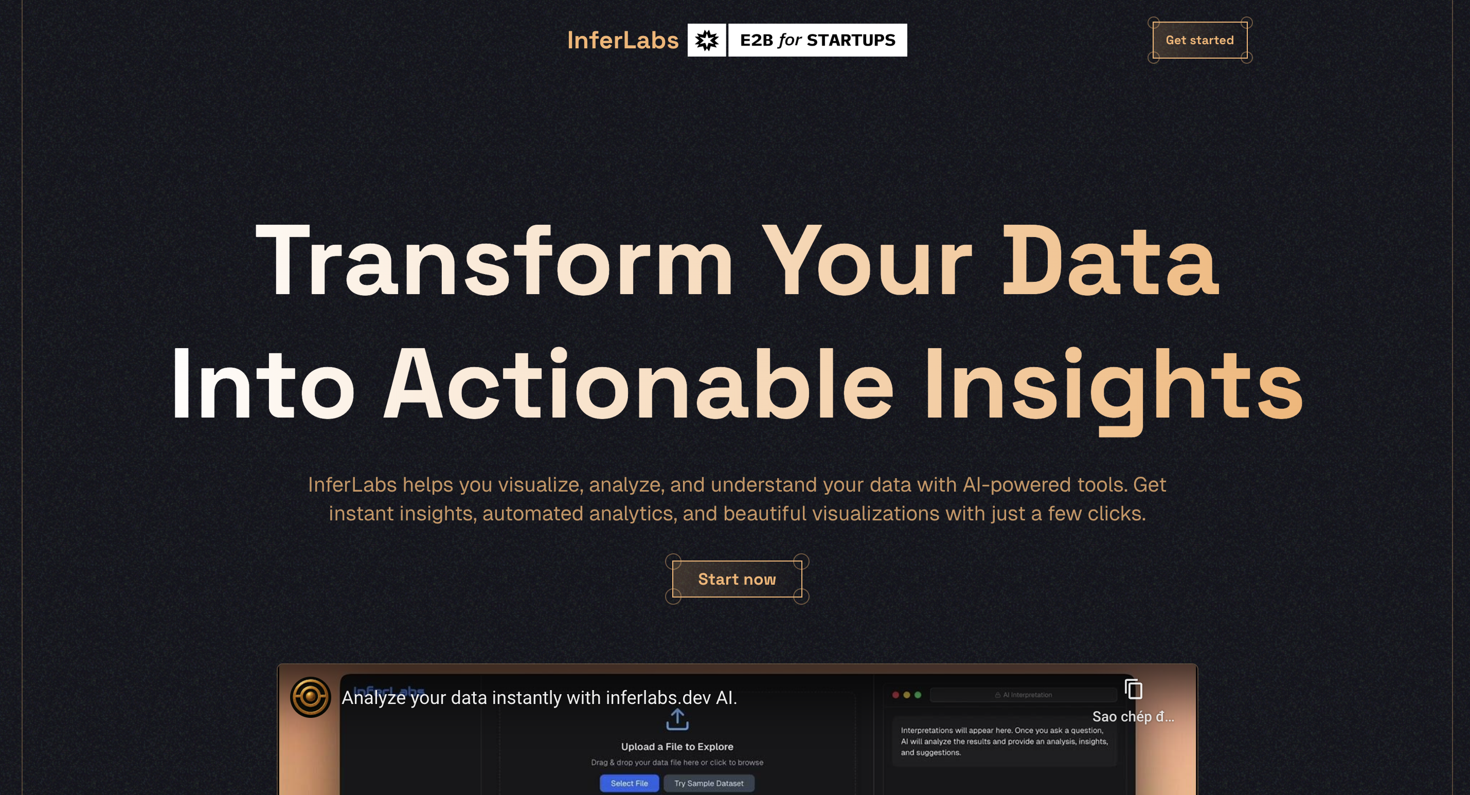 From concept to a working AI data interface—built for instant insight